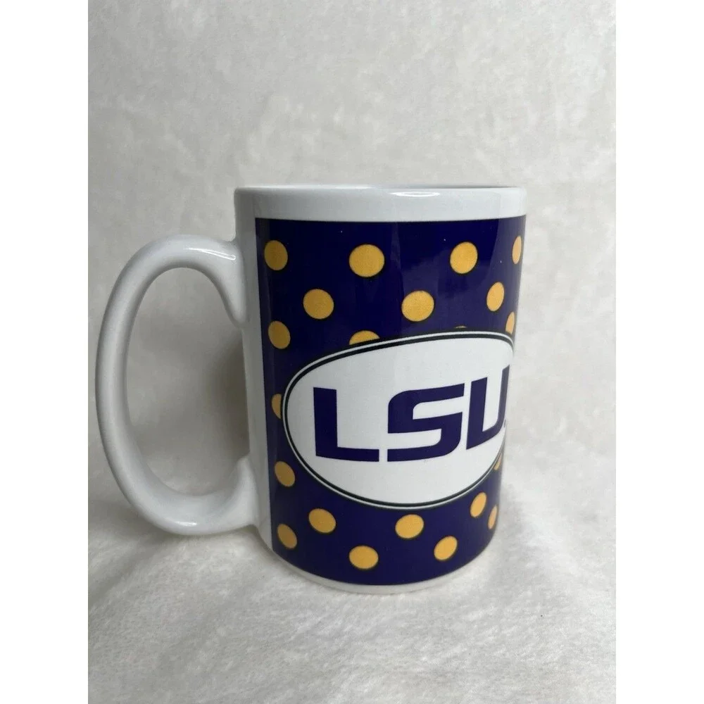 LSU Tigers 15oz Spirit Ceramic Mug Preowned